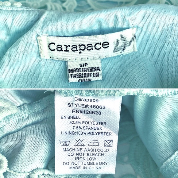 Beautiful Seafoam Green Lace Midi Skirt - Picture 8 of 16